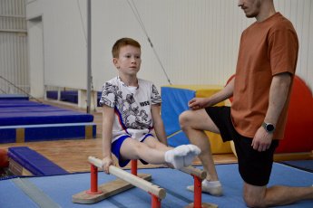 Обновленный зал радует гимнастов!